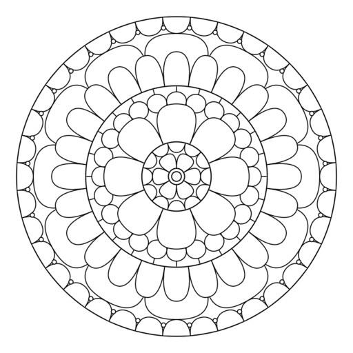 Easy mandala number 17 thumbnail