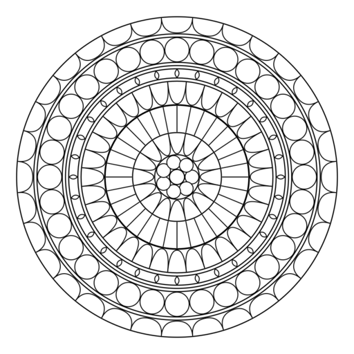 Easy mandala number 22 thumbnail