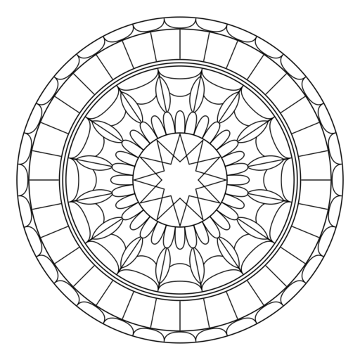 Easy mandala number 15 thumbnail