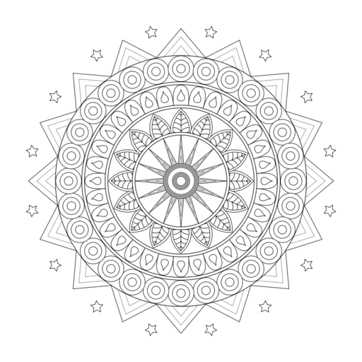 Advanced mandala number 10 thumbnail
