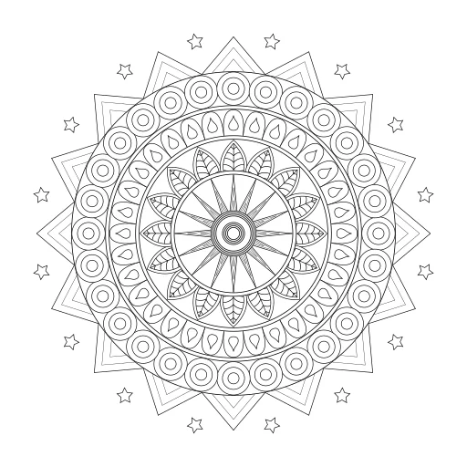Advanced mandala number 10 thumbnail