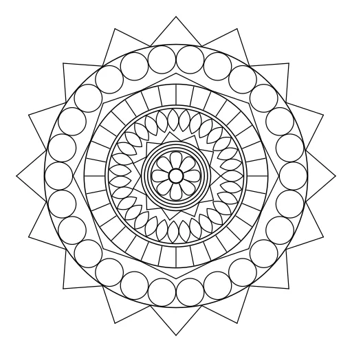 Easy mandala number 02 thumbnail