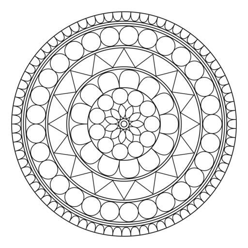 Easy mandala number 11 thumbnail