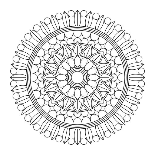 Easy mandala number 26 thumbnail