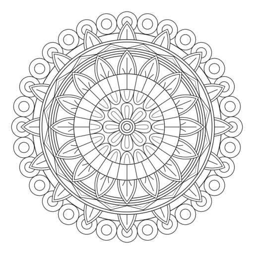 Easy mandala number 20 thumbnail