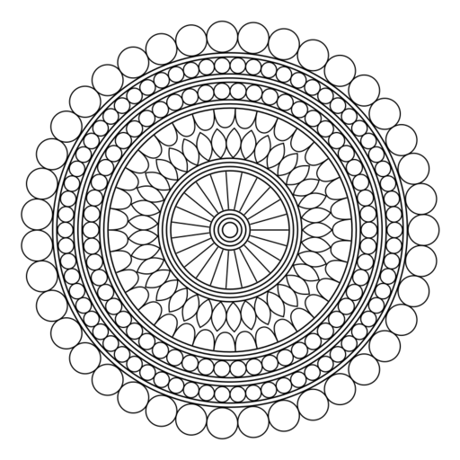 Easy mandala number 10 thumbnail