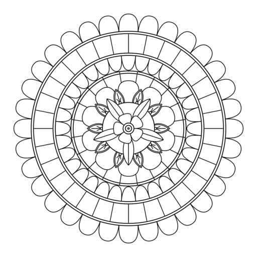 Easy mandala number 19 thumbnail