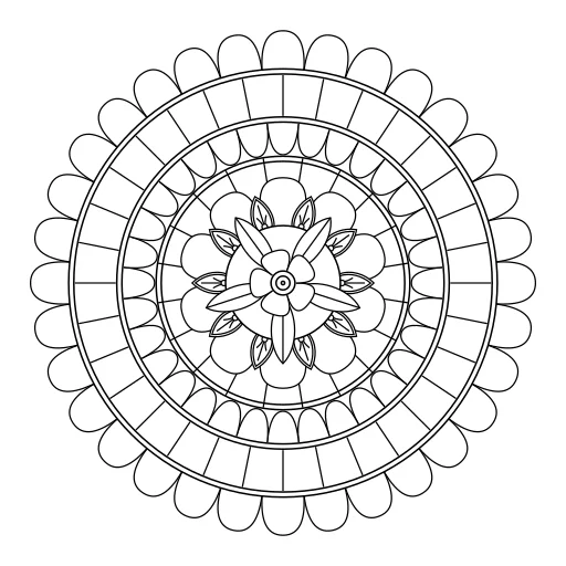 Easy mandala number 19 thumbnail