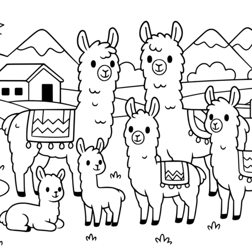 A family of llamas thumbnail