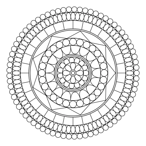 Easy mandala number 01 thumbnail